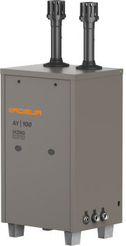 Free-standing gas fired condensing boiler for outdoor installation - AY